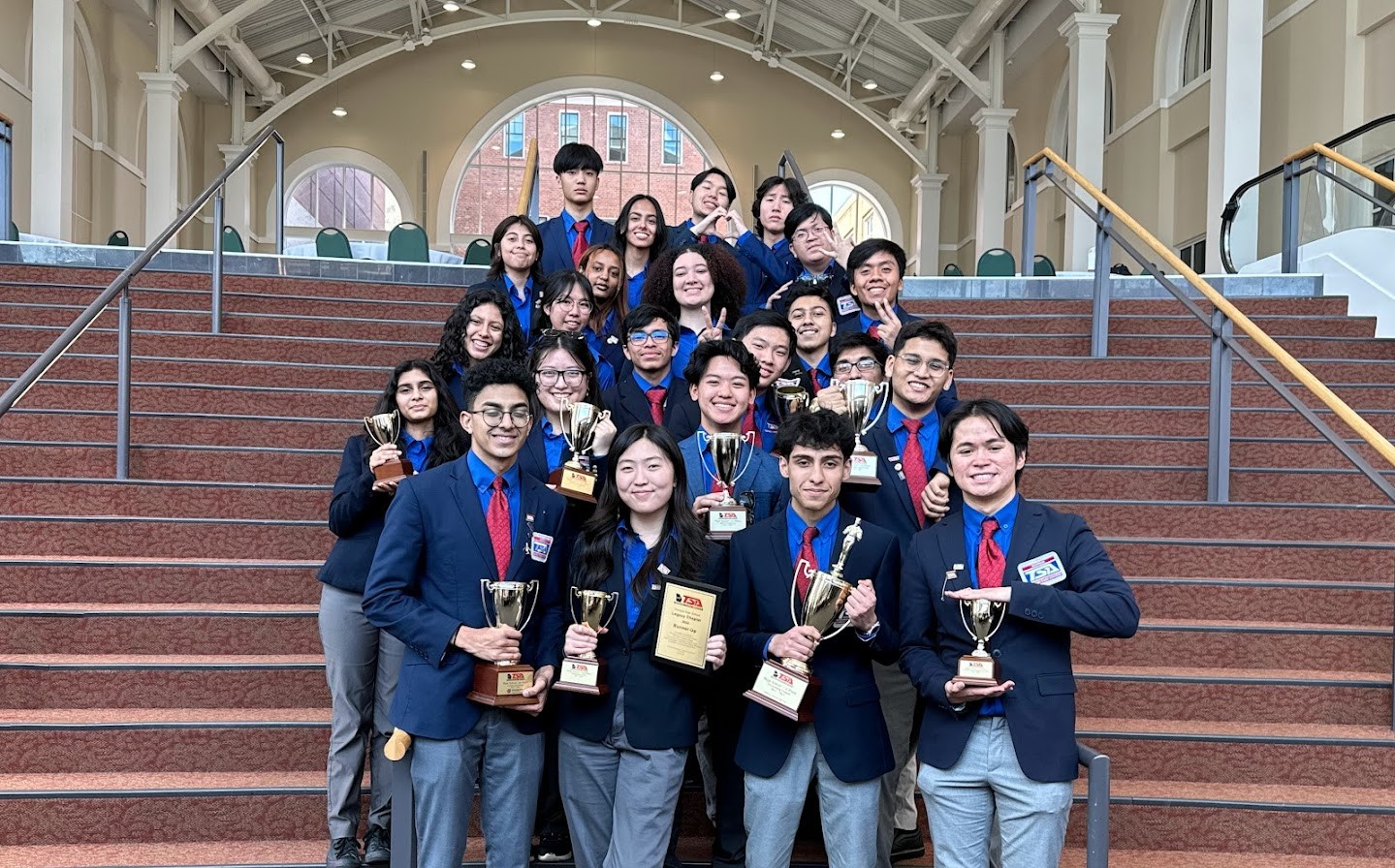 Parkview TSA students at the State Conference